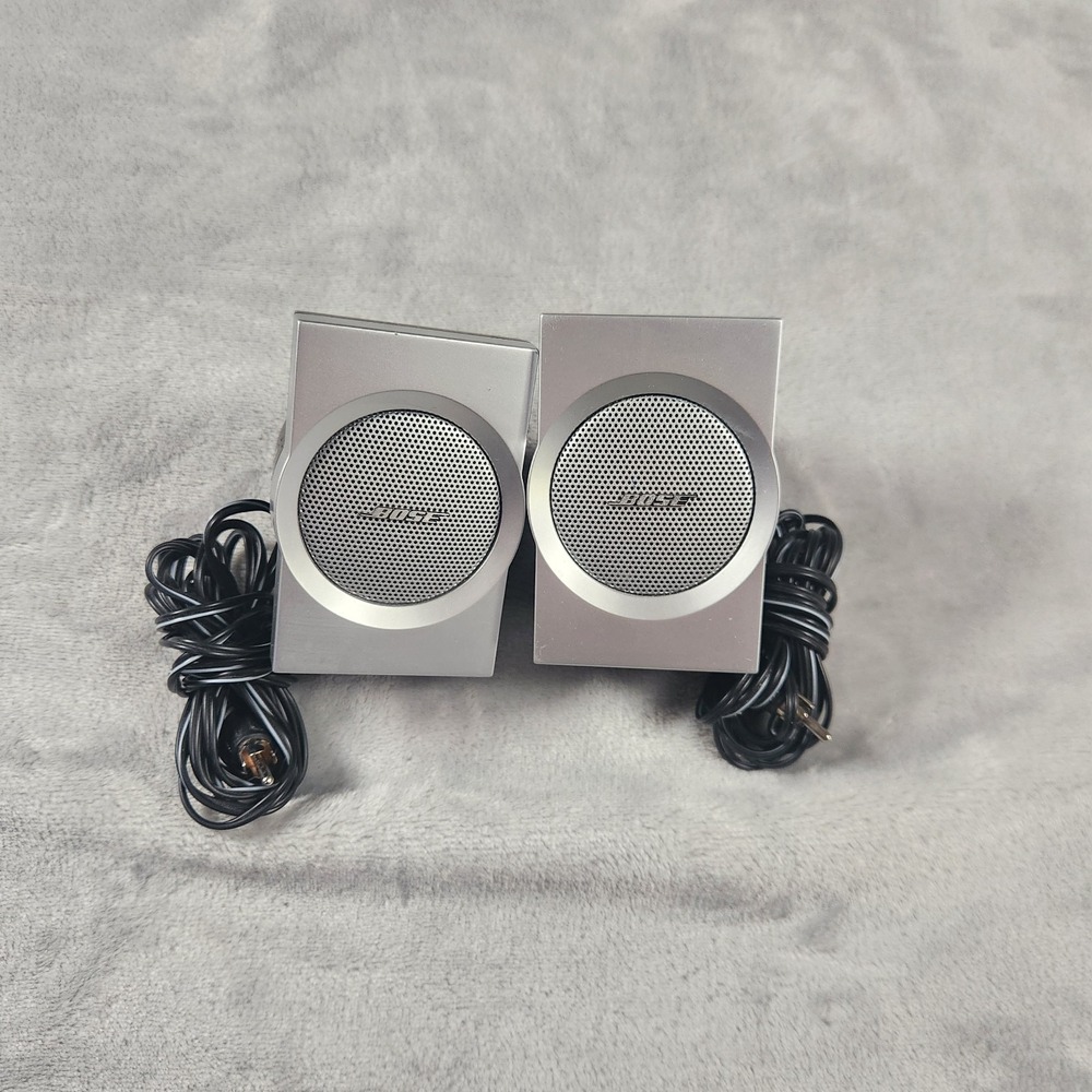 Pair Of Mini BOSE Companion 3 Series 1 Multimedia Speaker System